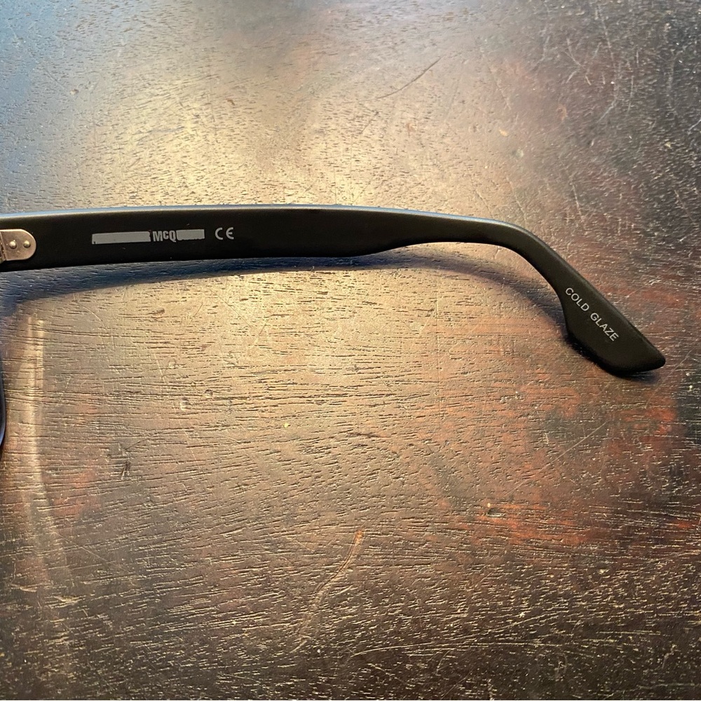 McQ by Alexander McQueen eyeglass frames grey MQ00100 - Picture 2 of 6